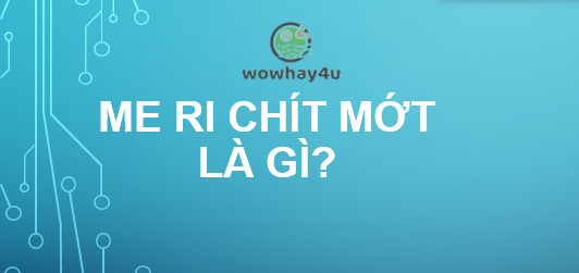 me ri chít mớt là gì? Đúng nhất đọc ngay